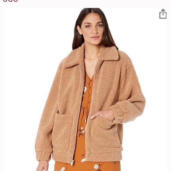 NWT UGG Jackeline Teddy Bear Jacket - Picture 5 of 16